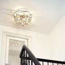 Delphinium Ceiling Round -Lighting Store Brand van Egmond Delphinium Ceiling Lamp Round 04