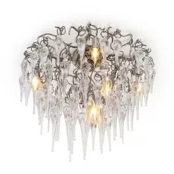 Hollywood Ceiling Glass 10 Hollywood Ceiling Glass -Lighting Store Brand van Egmond Hollywood Glass Chandelier 04