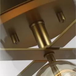 Harrow Semi Flush Mount Ceiling -Lighting Store Feiss Harrow Medium Semi Flush Mount image6