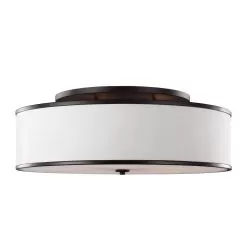 Lennon Semi Flush Mount Ceiling -Lighting Store Feiss Lennon Large Semi Flush Mount image2