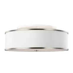 Lennon Semi Flush Mount Ceiling -Lighting Store Feiss Lennon Large Semi Flush Mount image4