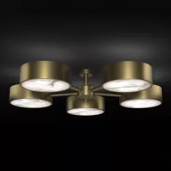 Chaos Ceiling -Lighting Store alabastro italiano chaos ceiling bronze