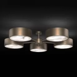 Chaos Ceiling -Lighting Store alabastro italiano chaos ceiling brushed burnished