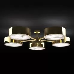Chaos Ceiling -Lighting Store alabastro italiano chaos ceiling shiny gold