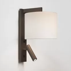 Ravello LED Reader Wall With Drum 200 Shade -Lighting Store astro lighting ravello led reader wall with drum 200 shade image14