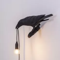 Seletti Bird Lamp Looking Left Wall -Lighting Store bird lamp looking left wall image4