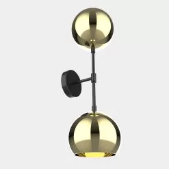 Mishal Dual Globe Wall -Lighting Store dounia mishal dual globe wall image 005