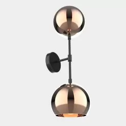Mishal Dual Globe Wall -Lighting Store dounia mishal dual globe wall image 006