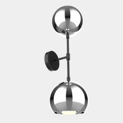 Mishal Dual Globe Wall -Lighting Store dounia mishal dual globe wall image 008
