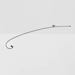 Fiddlehead Cantilever Ceiling -Lighting Store fiddlehead cantilever ceiling bronze clear