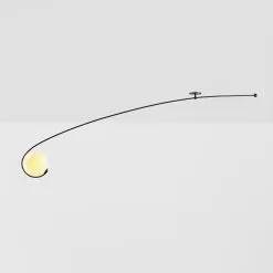 Fiddlehead Cantilever Ceiling -Lighting Store fiddlehead cantilever ceiling bronze cream