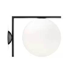 Flos IC Lights C/W Black Wall/Ceiling