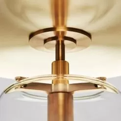 Bell Flush Mount Ceiling -Lighting Store roll and hill bell flush mount ceiling image5