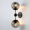 Modo 2 Globe Wall -Lighting Store roll and hill modo 2 wall black smoke