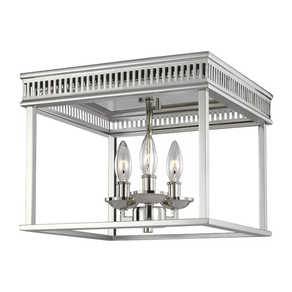Woodruff Flush Mount Ceiling 3 Woodruff Flush Mount Ceiling