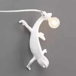 Seletti Chameleon Lamp Going Down USB Table/Wall