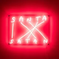 Seletti Santa Satan LED Lamp Wall -Lighting Store seletti santa satan led lamp wall image4