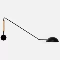 Swing Dome Light Wall -Lighting Store swing dome light big wall hardwired image