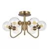 Verne Semi-Flush Mount Ceiling -Lighting Store visual comfort Verne Semi Flush Mount Ceiling image2